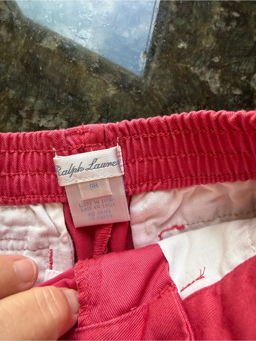 Ralph Lauren Embroidered Pony Shorts. Preppy. SZ 9 Months. EUC.